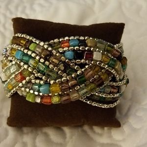 GUC Beautiful Colorful Slap Bracelet